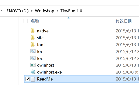 介绍一位OWin服务器新成员TinyFox