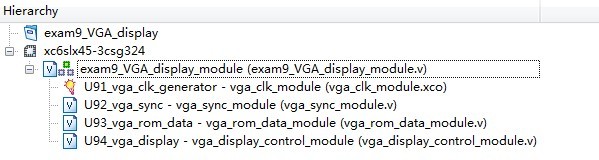 黑金社区 FPGA 那些事儿--Verilog 建模设计 学习 试验九 VGA显示 试验第6张