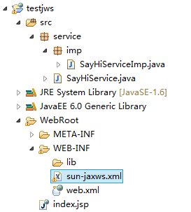 真正的轻量级WebService框架——使用JAXWS(JWS)发布WebService第2张