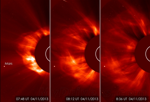 NASA 捕捉到今年最大太阳耀斑高清图+视频