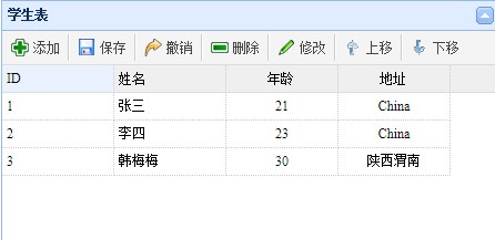 Easyui datagrid行内【添加】、【编辑】、【上移】、【下移】（转自http://www.cnblogs.com/sword-successful/p/3386861.html，感谢分享）第1张