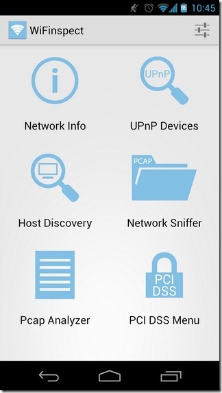WiFinspect-Android-Home