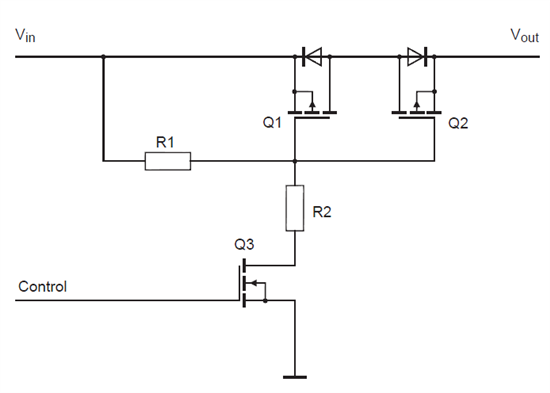 power mosfet bidirectional switch