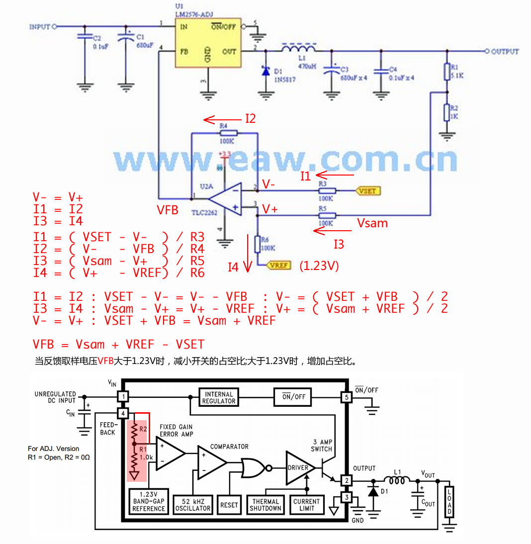 lm2576-3.3电路图图片