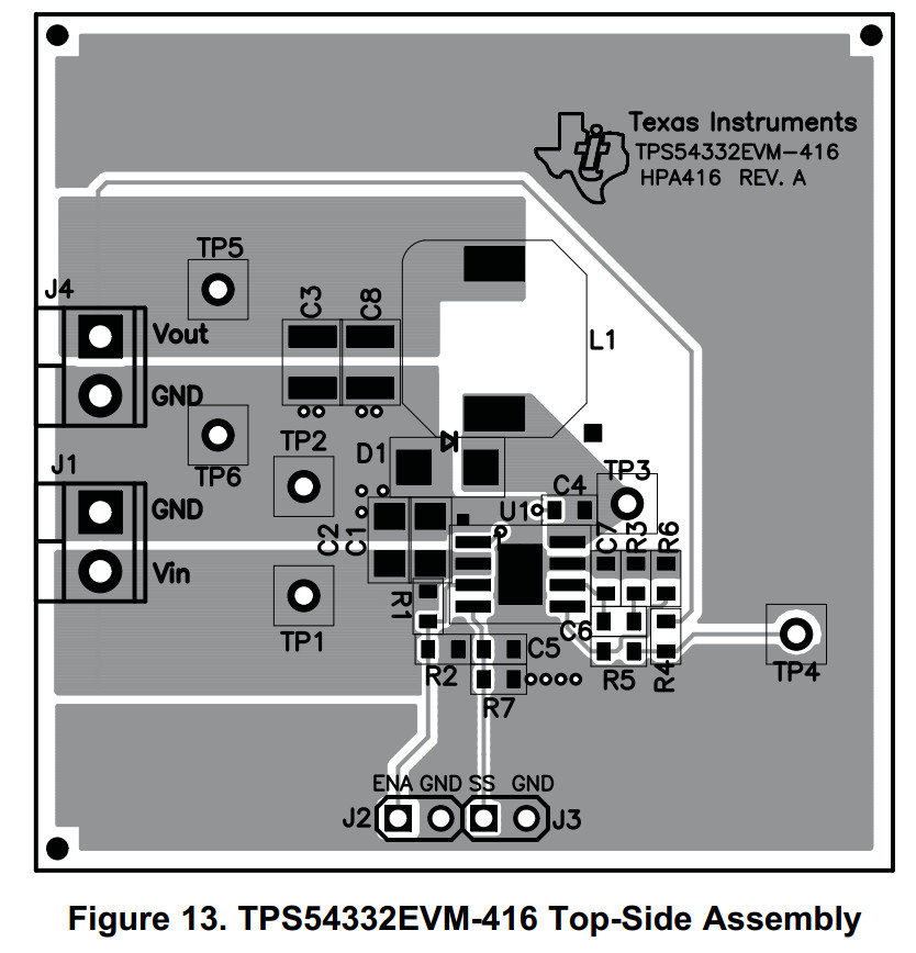 Tps54331 схема включения