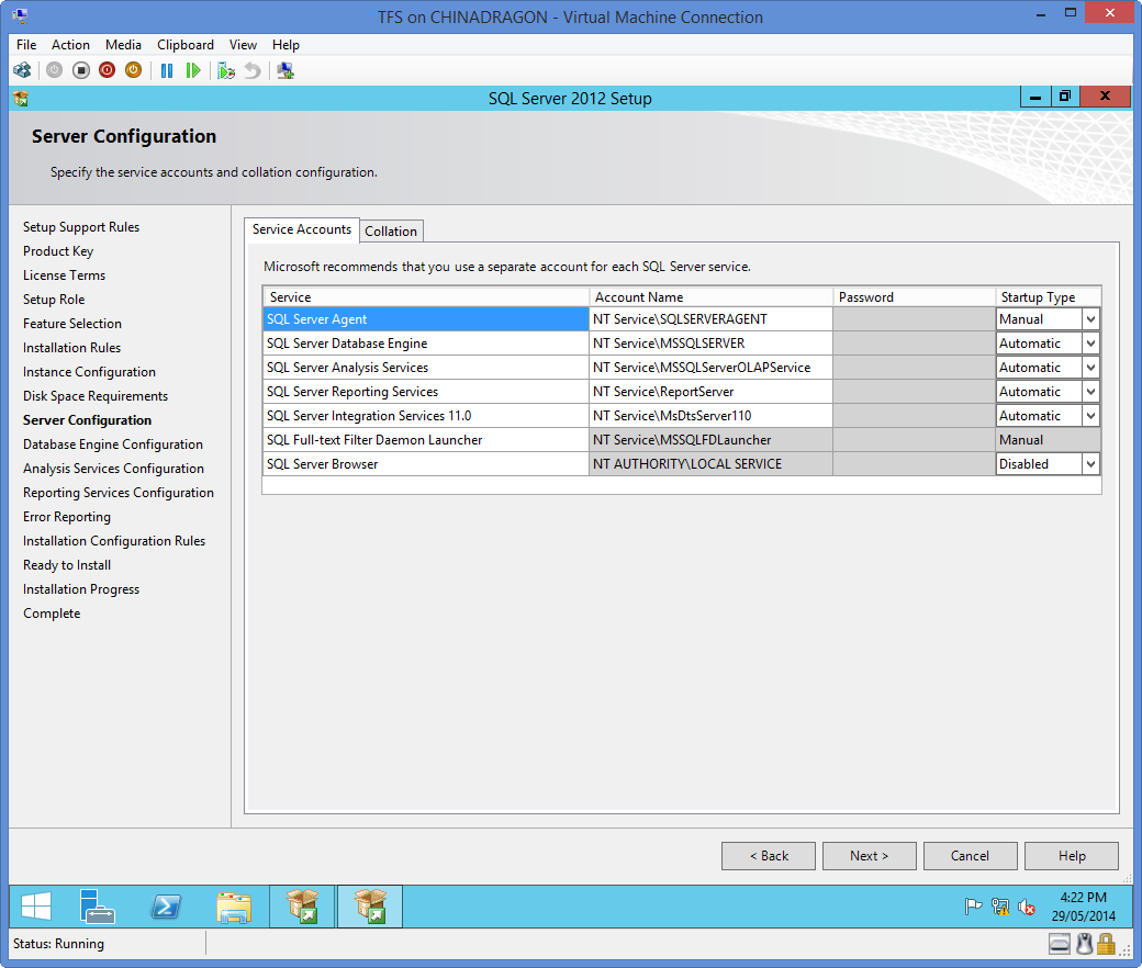 Server Configuration