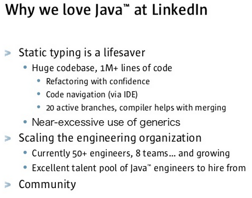 Java系的大网站架构-LinkedIn和淘宝