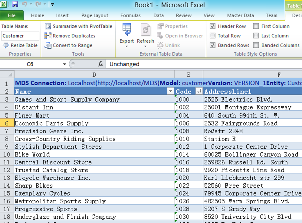 SQL Server 2012 Master Data Service(MDS)安装配置与示例