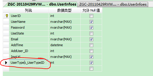 entity framework自动生成数据库外键表名_外键