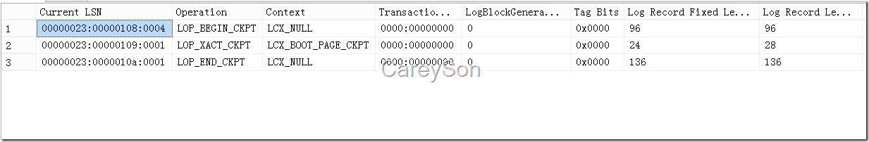 再谈SQL Server中日志的的作用