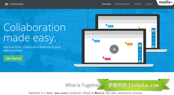TogetherJS – 酷！在网站中添加在线实时协作功能