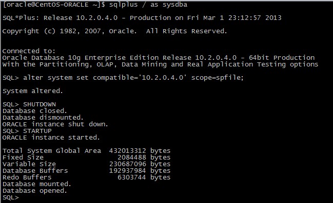 CentOS 6.3(x86_64)下安装Oracle 10g R2