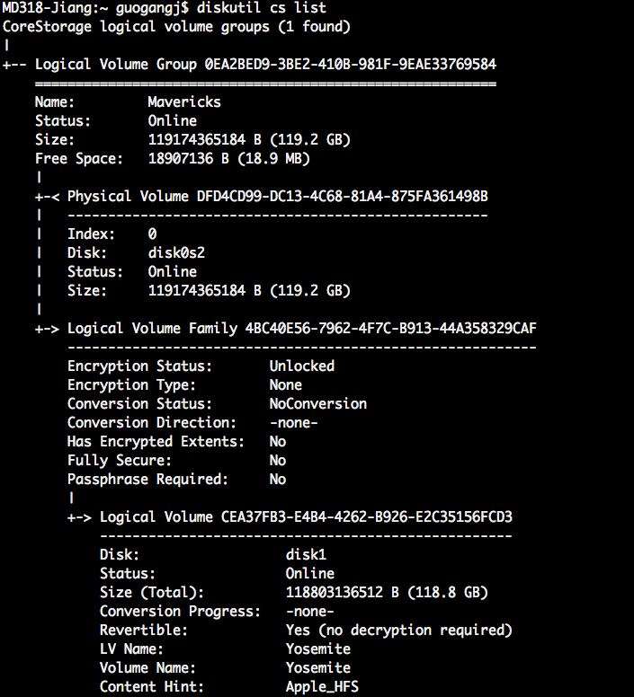 Os mac ошибка no corestorage logical volume groups found