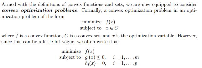 关于凸优化的一些简单概念 Stardsd 博客园
