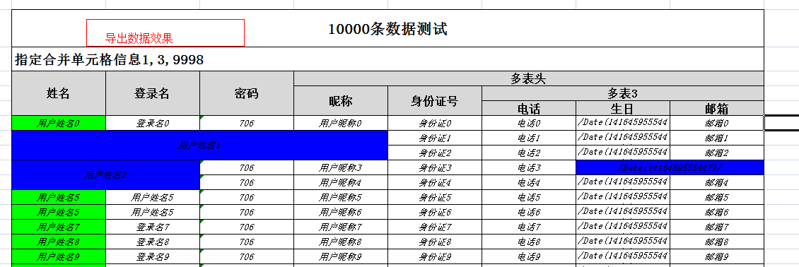 无服务端纯前台导出数据到Excel-JSExcelXML.js 使用指南第2张