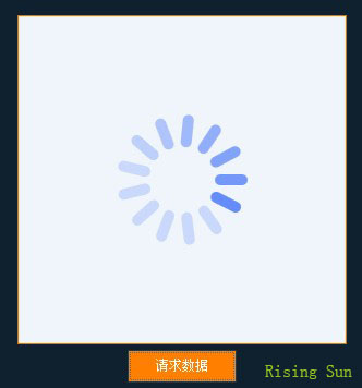 为大家分享一个ajax Loading Spin Js Rising Sun 博客园