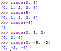 <span role="heading" aria-level="2">Python中range()函数的用法