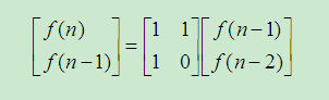 斐波那契数列 矩阵求法 优化