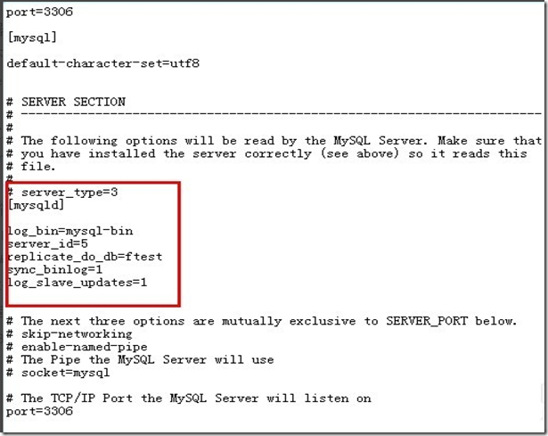 windows下 MySQL数据库双向同步 配置步骤