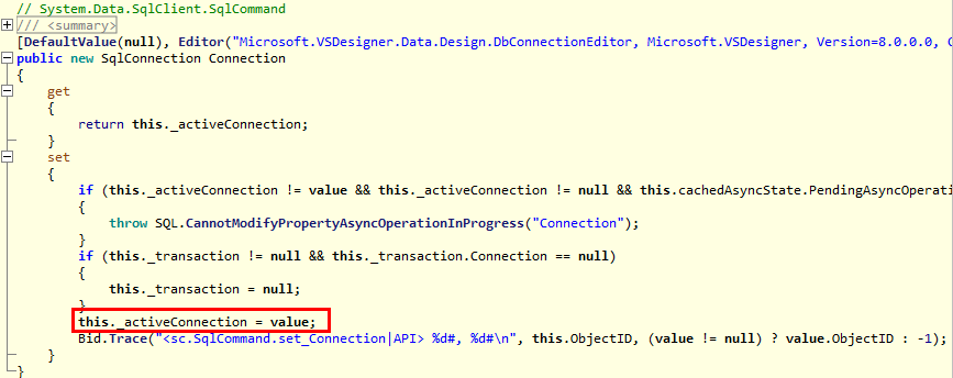 如何从DUMP中查找SQL Connection相关数据