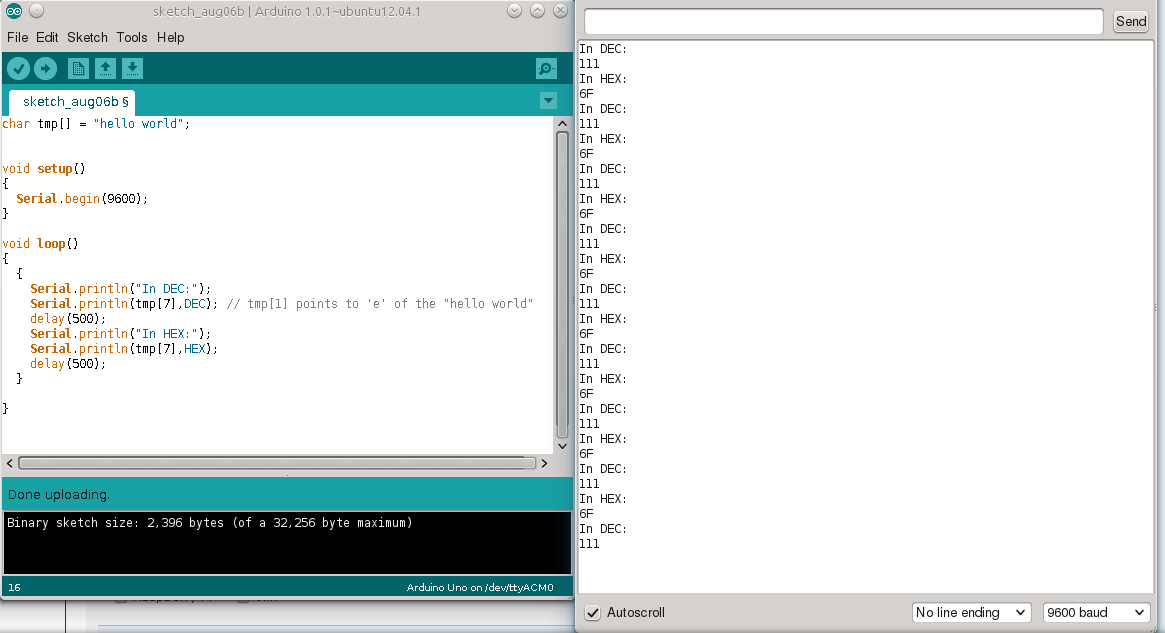 Arduino 串口篇arduino发送十六进制send Hex Via Serial Port Rs232 To Usb To Pc Weixin 30861459的博客 Csdn博客