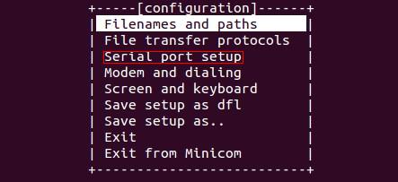 在ubuntu下利用minicom实现串口通信第9张