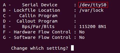 在ubuntu下利用minicom实现串口通信第10张
