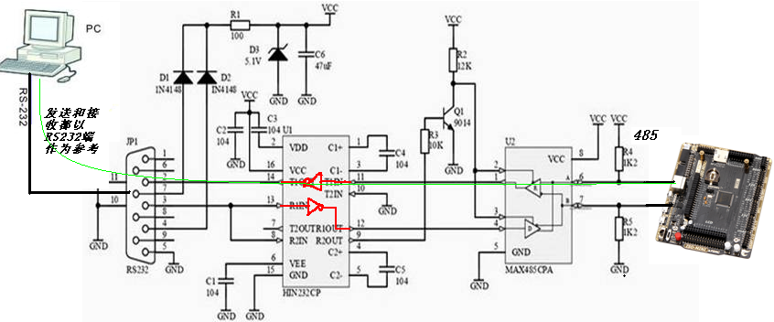 Usb rs485 адаптер схема