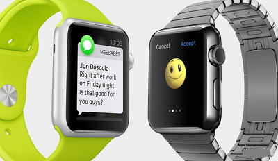 apple watch messages