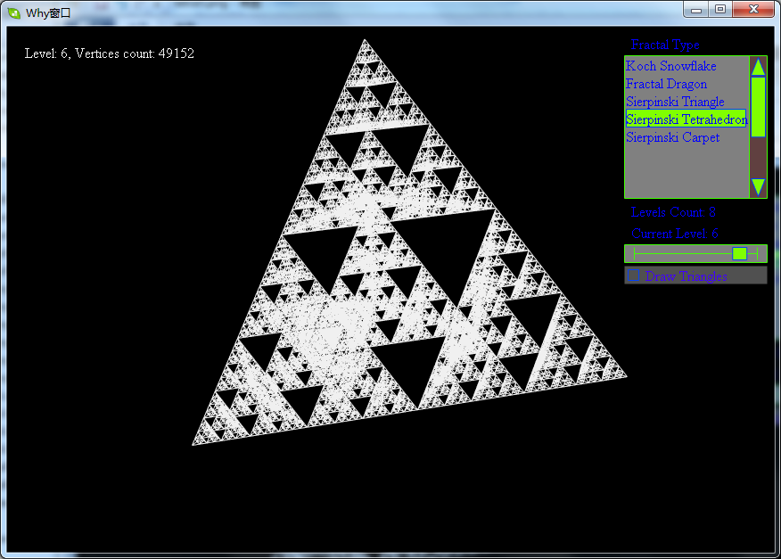 分形之谢尔宾斯基(Sierpinski)四面体第7张