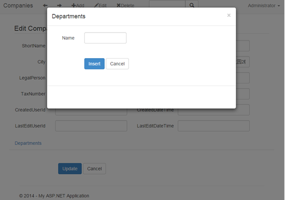 Asp.net webform scaffolding结合Generic Unit of Work  (Extensible) Repositories Framework代码生成向导...