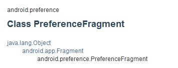 PreferenceFragment和PreferenceActivity