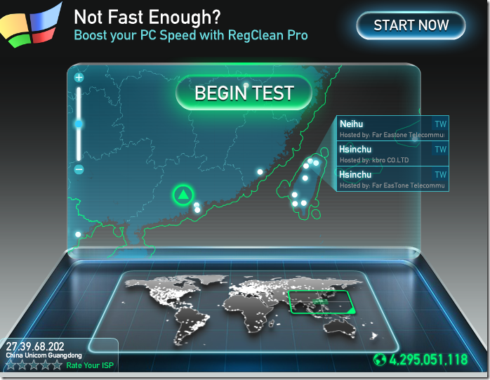 超酷的测速网站Ookla SPEEDTEST