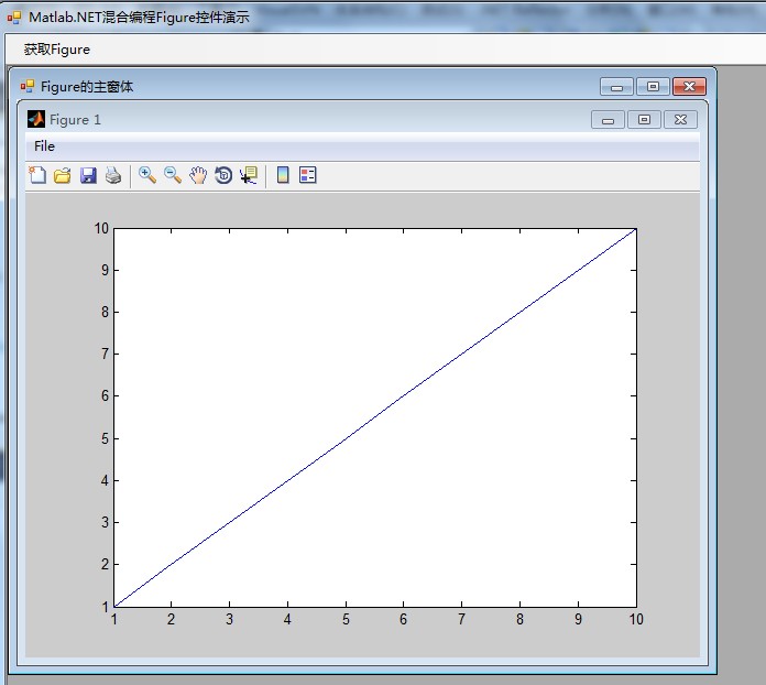 Matlab.NET混合编程调用Figure窗体