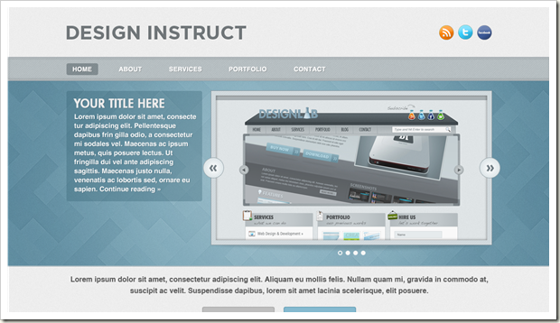 PS网页设计教程XXI