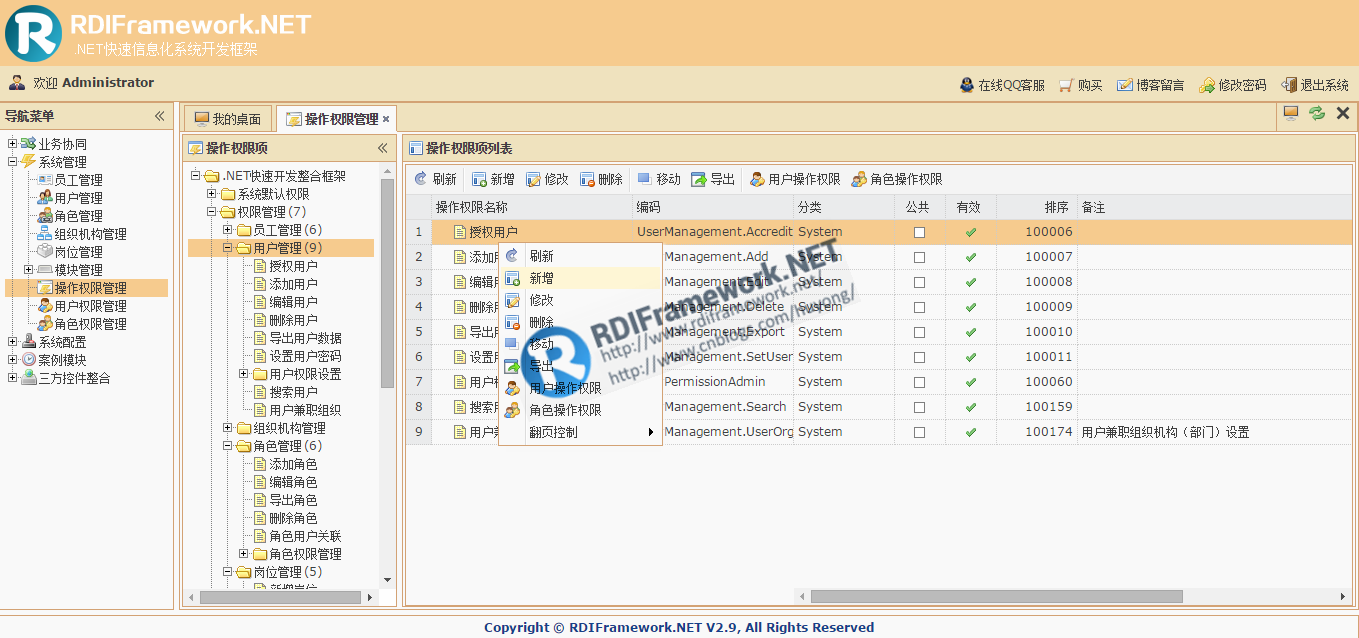 RDIFramework.NET ━ .NET高速信息系统开发框架钜献 V2.9 版本震撼发布