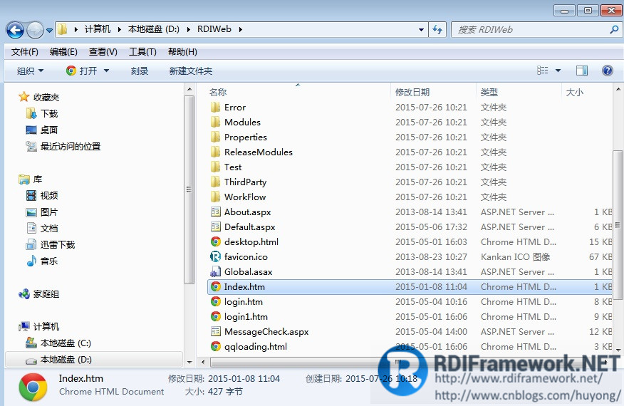 VS2012+Win7网站发布详细步骤及常见问题第10张