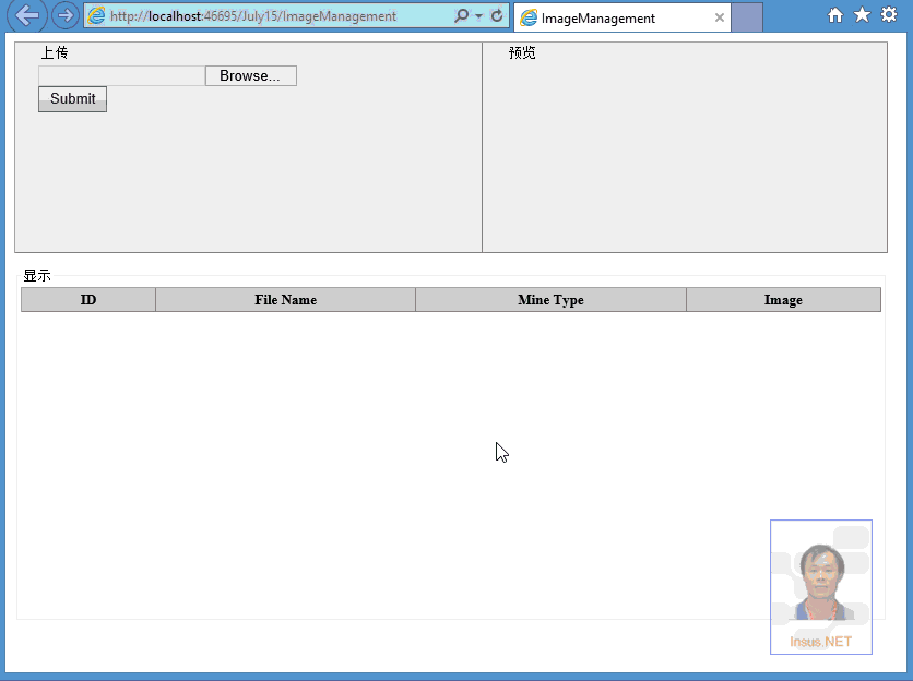 ASP.NET MVC图片管理(上传，预览与显示)第1张