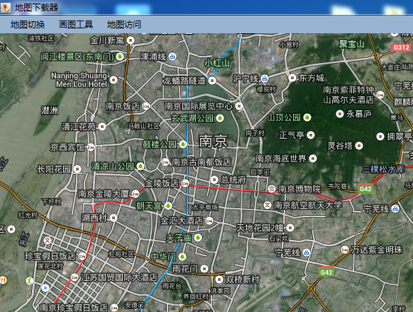 開發了一個可以下載arcgis,百度,谷歌,高德,騰訊soso,天地圖,here等