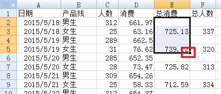 Excel怎样每隔两行自动求和