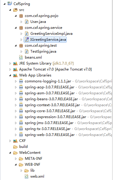 Spring boot hot sale cxf rest