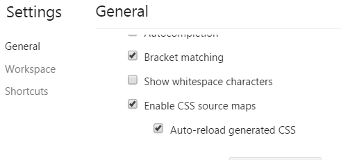 chrome的Setting 截图