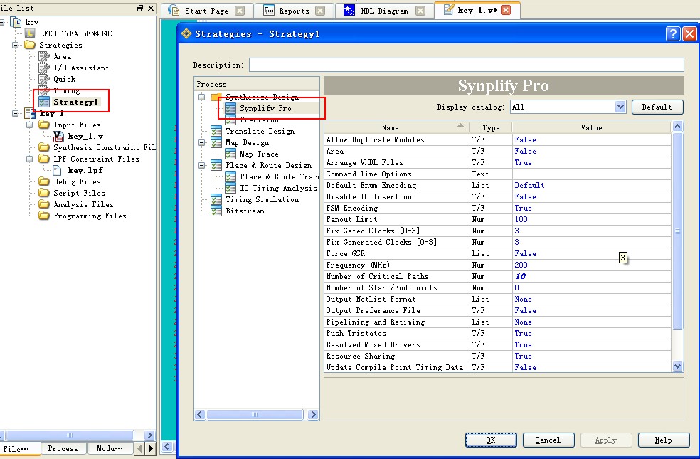 lattice synplify pro firewall