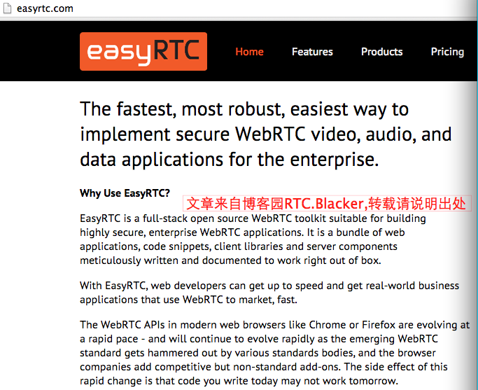 ios音視頻開發，Android IOS WebRTC 音視頻開發總結（三六）-- easyRTC介紹