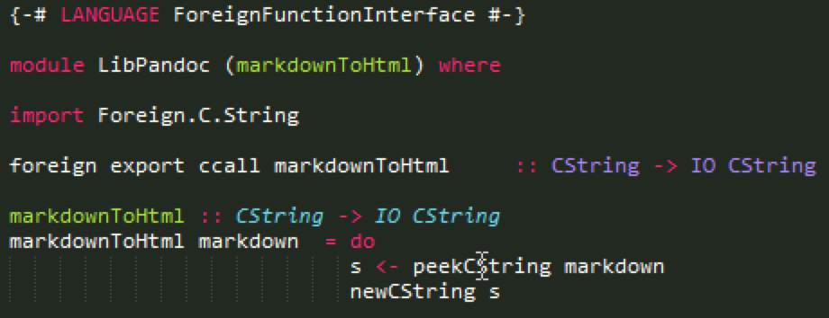 Haskell代码