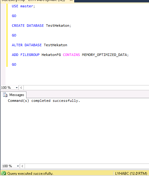 试试SQLServer 2014的内存优化表第2张