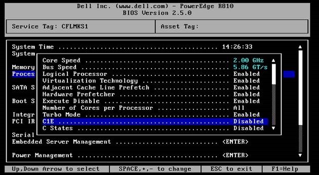 cpu c-states