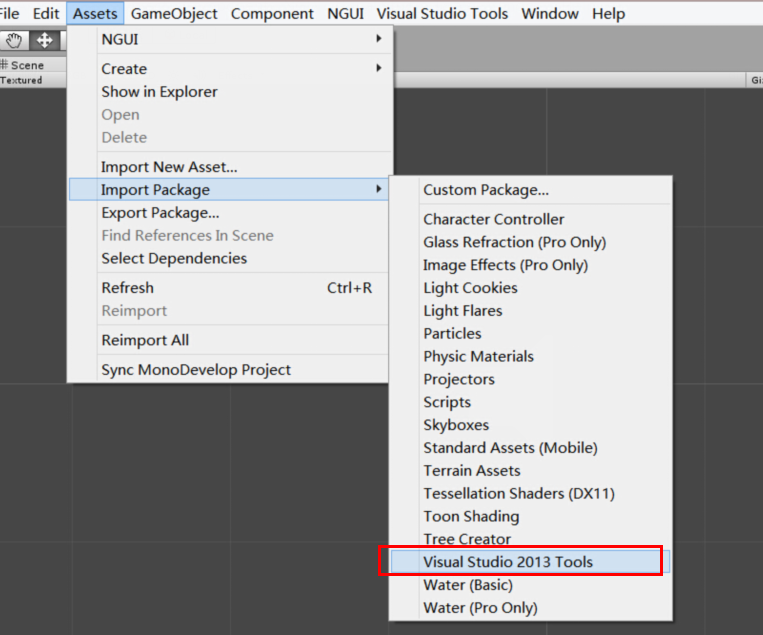 visual studio tools for unity 2014