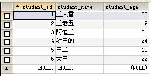 SQL语句汇总——数据修改、数据查询第17张