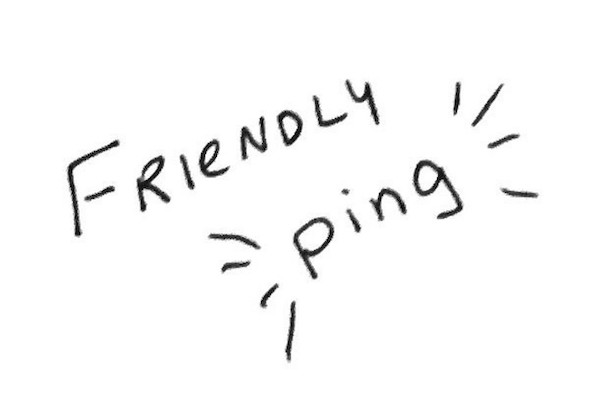 friendly ping